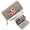 Grey, variant on GEEAD Slim Zippered Purse with Wrist Strap Slim Long Wallet with Zipper Closure Whimsical Style Cartoon Kitten Pink Text Valentine's Day, Mother's Day, Birthday Gifts Ideal GiftSoft Texture