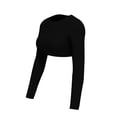thumbnail image 6 of TaTaai Womens Long Sleeve Cutout Yoga Top Fitted Workout Shirt Breathable Running Training Tight Fit Fitness Sportswear Gift, 6 of 9