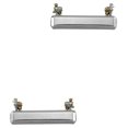 thumbnail image 1 of Par de Manijas Puerta Exterior 720 1981 al 1986 Nissan HUSHAN Delanteras Cromado Zinc, 1 of 4