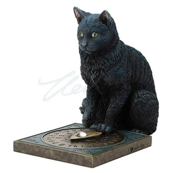 Veronese Design WU76838AA Sculpture de Chat Voix His Masters par Lisa Parker