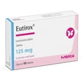 thumbnail image 4 of Eutirox Levotiroxina 125 mcg 30 tabletas, 4 of 4