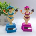 thumbnail image 6 of Bottone Decoration Gift Solar Powered Dancing Beauty Dancer Toy Car Decoration for Car Dashboard Office Desk Ornaments, 6 of 7