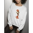 thumbnail image 3 of Woman With A Great Turban Paint Sweatshirt Women -Image by Shutterstock, Female Large, 3 of 4