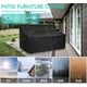 thumbnail image 5 of Funda de sofá impermeable, sofá de exterior de 4 plazas, salón profundo resistente, muebles de jardín grandes con ventilación de aire, 5 of 5