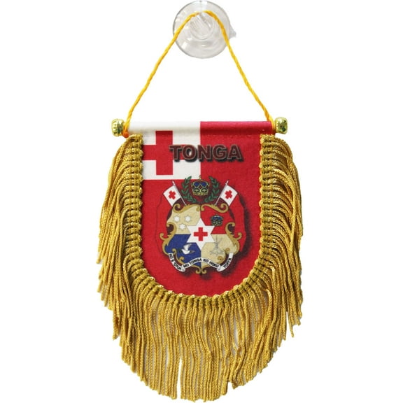 Tonga Window Hanging Flag (Shield)