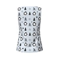 thumbnail image 5 of Lsque penguin tree star Printed Workout Tank Tops for Women, Athletic Sports Tank Tops, Compression Sleeveless Dry Fit Shirts,Sleeveless Yoga Shirt-XX-Large, 5 of 9