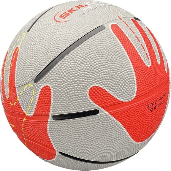 Baden Skilcoach Hand Positioning Guide Training Basketball, Size 5 (27.5")