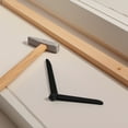 thumbnail image 2 of 1 par de bases universales para TV: repuesto de pedestal resistente - Patas para cine en casa para montaje de pantallas planas y estabilidad, 2 of 8