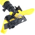 thumbnail image 1 of Lawn Sprinkler 360 Rotating Rasensprenger Water Sprayer 26 41ft Spray Diameter Double Water Inlet Sprinkler Irrigation Tool, 1 of 7