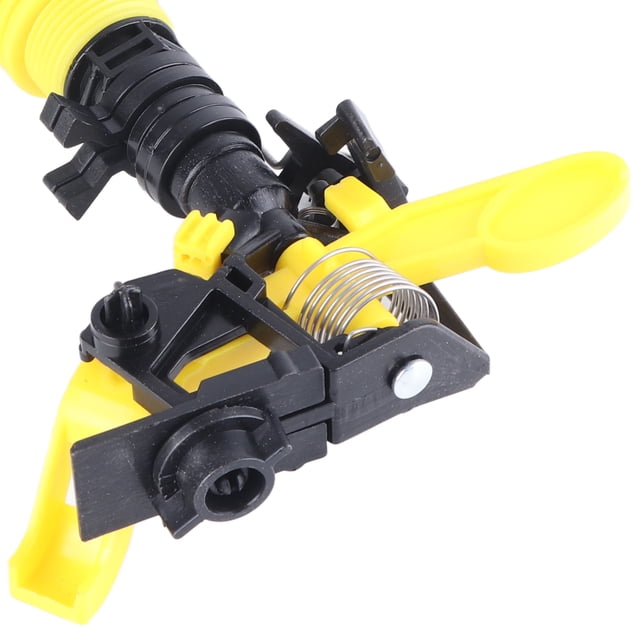 Lawn Sprinkler 360 Rotating Rasensprenger Water Sprayer 26 41ft Spray Diameter Double Water Inlet Sprinkler Irrigation Tool