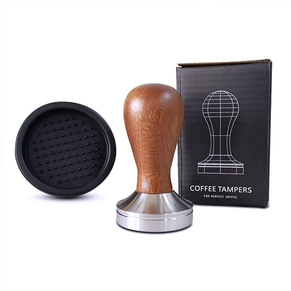 Prensa de café Boicafe 58 mm Prensa de mano para espresso 58 mm Prensa de café espresso de acero inoxidable 304 58 mm con tapete