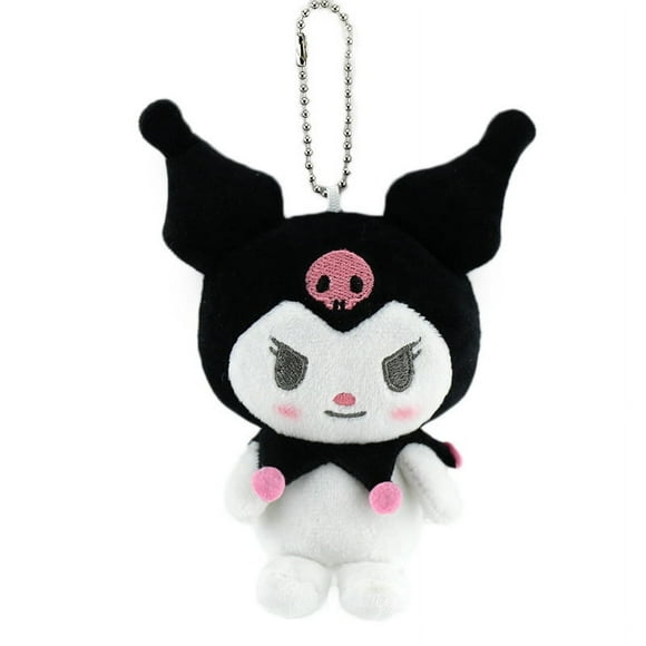 Plush Toy Sanrio Plush Toy Kuromi Pendant Black 10Cm Soft Stuffed Plush Toy Animal, Kids Toys,A3