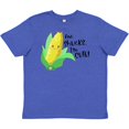 thumbnail image 3 of Inktastic Aw, Shucks, I'm Cute Corn Humor Youth T-Shirt, 3 of 5