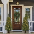 thumbnail image 2 of Jeco 3.5' Artificial Christmas Tree With Plastic Pot Stand (Set of 2), 2 of 8