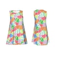 thumbnail image 7 of Logiee easter eggs Print Summer Dresses for Women,Beach Sleeveless Flowy Pocket Tshirt Tank Sundresses,Women's Sleeveless Dress, 7 of 7