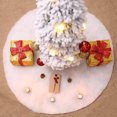 thumbnail image 3 of RV Adornos navideños Vestido de árbol de peluche blanco puro Pelo largo Vestido de árbol de Navidad Accesorios de vestido de árbol de Navidad 120 cm brillar Electrónica, 3 of 5