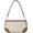 1-beige With Brown, variant on Shoulder Bag for Women Shoulder Purse Vegan Leather Handbags Crossbody Purses with 2 Removable Strap