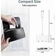 thumbnail image 2 of Usb-c To Sd Card Reader,type C Micro Sd Tf Card Reader,3 In 1 Usb-c To Usb Camera Memory Card Reader Adap, 2 of 5
