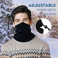 thumbnail image 5 of Neck Gaiter Face Mask, Windproof Washable Face Covering, Adjustable Balaclava Bandana, for Men Women Skiing Snowboarding Motorcycling, 5 of 9