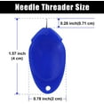thumbnail image 2 of 10PCS Plastic Wire Loop DIY Simple Needle Threader Hand Machine Sewing Tool for Needle Work, Embroidery, Sewing Craft, DIY Art, 2 of 5