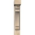 thumbnail image 2 of Ekena Millwork 5 1/2"W x 22"D x 30"H Olympic Block Smooth Bracket w/ Offset Brace, Douglas Fir, 2 of 25