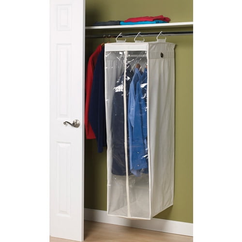 Household Essentials Canvas Collection Hanging Wardrobe Walmart Com
