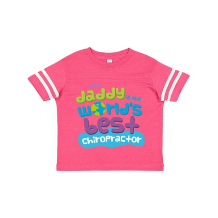 

Inktastic World’s Best Chiropractor Daddy Gift Toddler Boy or Toddler Girl T-Shirt