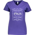 thumbnail image 3 of Inktastic Limited Edition 1968 One of a Kind Women's V-Neck T-Shirt, 3 of 5