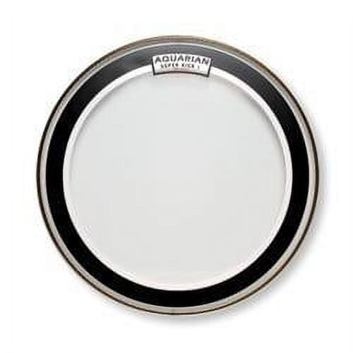 Aquarian Super Kick I Clear Bass Drum Head (16")