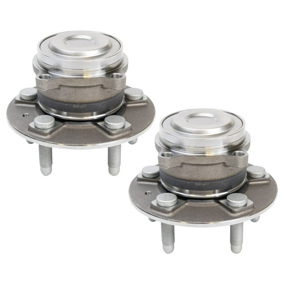 TRQ 2pc Front or Rear Wheel Bearing & Hub Assembly Pair for Tesla Model S BHA30367