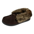 thumbnail image 1 of Isotoner  Microsuede Nelly Moc Bootie Slippers (Women's), 1 of 4