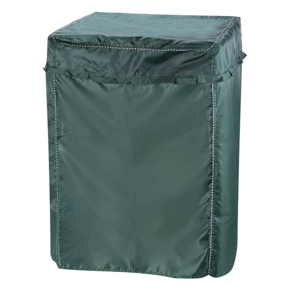 Top Load Washer Cover, Portable Washing Machine Cover, 20Wx20Dx34H Inch(S Size) Green Waterproof Cover