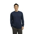thumbnail image 1 of Sport-Tek ®   Long Sleeve Ultimate Performance Crew. St700ls L True Navy, 1 of 5