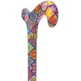 thumbnail image 6 of Walking Sticks for Men and Women - Stylish Designer Fashionable Adjustable Derby Canes - Lightweight Aluminum Cool Walking Sticks with HD Patterns, 6 of 13