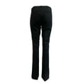 thumbnail image 3 of ECRU Women's Casual Zip Closure Flared Varick Pants, Black, 12, 3 of 3