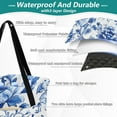 thumbnail image 3 of Extra Large Picnic Beach Blanket Waterproof Sand Proof Portable Outdoor Mat Blue and White Porcelain Floral 60x80, 3 of 9