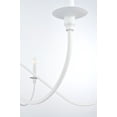 thumbnail image 2 of Living District Rohan 54" 6-Light Transitional Metal Chandelier in Brass, 2 of 7