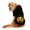 Black, variant on Halloween Dog Sweater - Winter Pet Hoodie Warm Soft Dog Clothes(Blue,L)