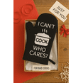 thumbnail image 6 of Creative Home Black Neoprene Oven Mitt "I Can't Cook Who Cares?", 6 of 11