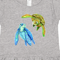 thumbnail image 4 of Inktastic Sea Turtles Swimming Together Girls Toddler Dress, 4 of 5