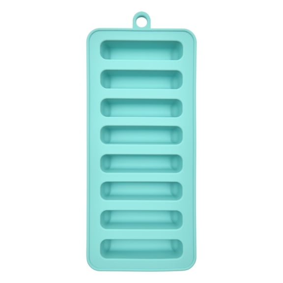 Mainstays Silicone Water Bottle Ice Tray, Aqua