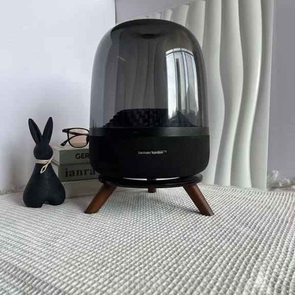 Harman Kardon Speaker Stand Full Series Universal Solid Wood Anti-Slip Shock Absorbing Base, Durable Audio Accessory