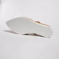 thumbnail image 4 of KEGIRLOM Women's Versatile Pointed-Toe Backless Heels Plus Size Spring/Summer Style Trendy And Comfortable Closed-Toe Wedge Heels Shoes. Rose Gold 7.5, 4 of 9