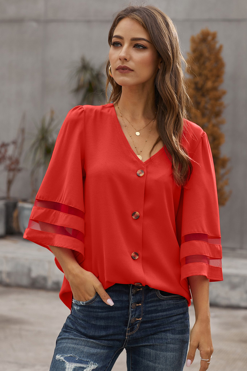 Chiffon Blouse Shirt 