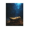 thumbnail image 2 of CozyNet Baby Jesus In Glowing Manger Humble Nativity Scene Under Radiant Starlight Wall Art Prints With Frame Canvas Perfect for Living Room & Bedroom, Ready to Hang, Wall Decor 12"x16", 2 of 10