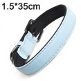 thumbnail image 2 of Collar de perro acolchado de tela impermeable suave de cuero, collar de cuero ajustable duradero para mascotas,, 2 of 5