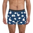 thumbnail image 1 of Fotbe Cute Goose On Blue Sky Calzoncillos Tipo Boxer con Bolsa de Soporte Total para Hombre, X-Temp Fresco, Transpirable y de Secado Rápido-Medium, 1 of 5
