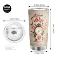 thumbnail image 2 of Taza de acero inoxidable Tumbler Oasisdream de 600 ml, 2 of 6