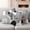 Gray, variant on Boho Geometric Outdoor Waterproof Pillow Covers, Farmhouse Green Abstract Stripes Leaves Decorative Square Throw Pillowcase Sofa Cushion Sham for Patio/Couch/Chair, 16"x16" 2 Pack