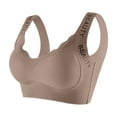 thumbnail image 2 of Xdegoge Bras for Women Push Up Lift Supportive Seamless Wireless Pullover Bra Full Coverage Gathering Everyday Comfy Smoothing Brassiere, 2 of 9